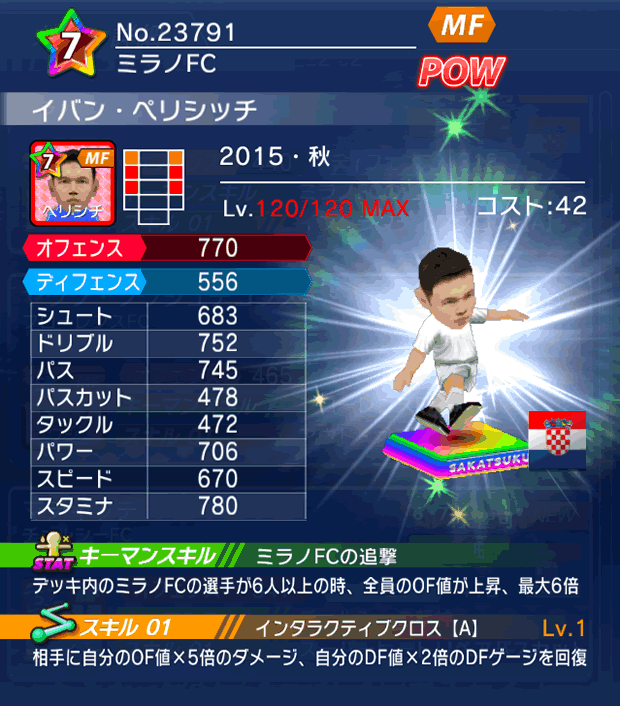 No.23791　イバン・ペリシッチ【15・秋】