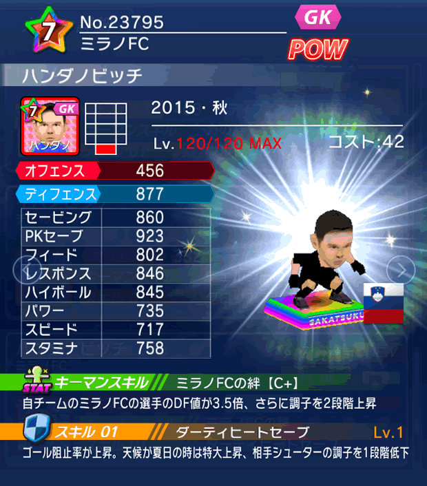 No.23795　ハンダノビッチ【15・秋】