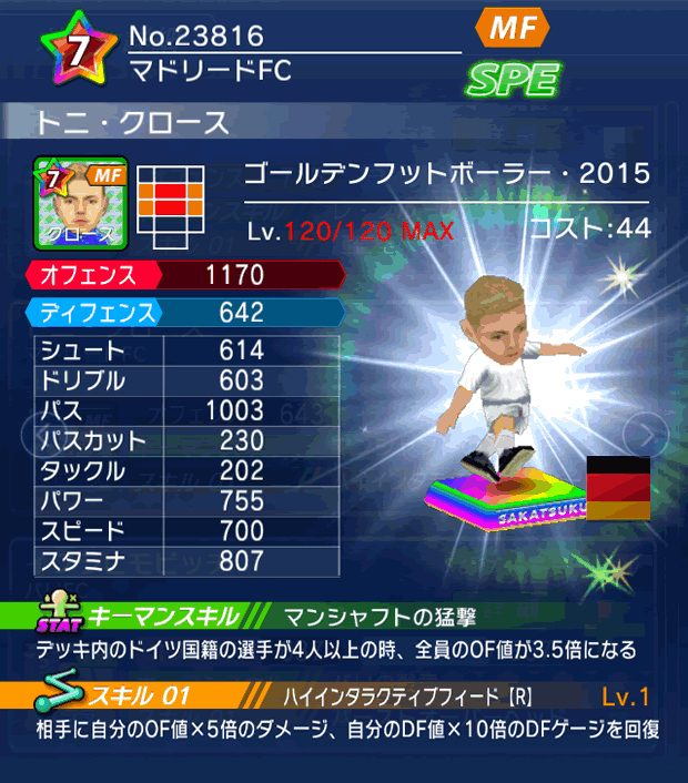 No.23816 トニ・クロース【GFB15】