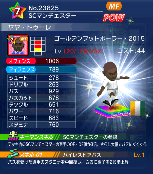 No.23825　ヤヤ・トゥーレ【GFB15】