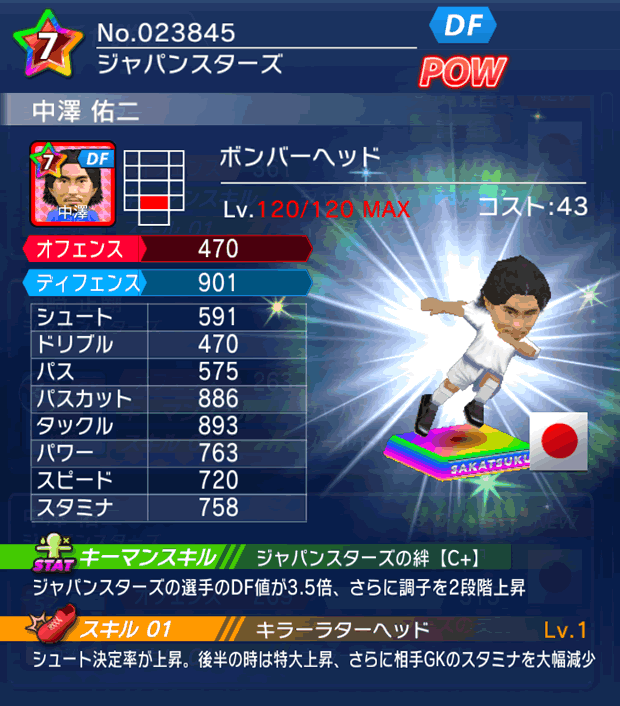 No.23845　中澤佑二