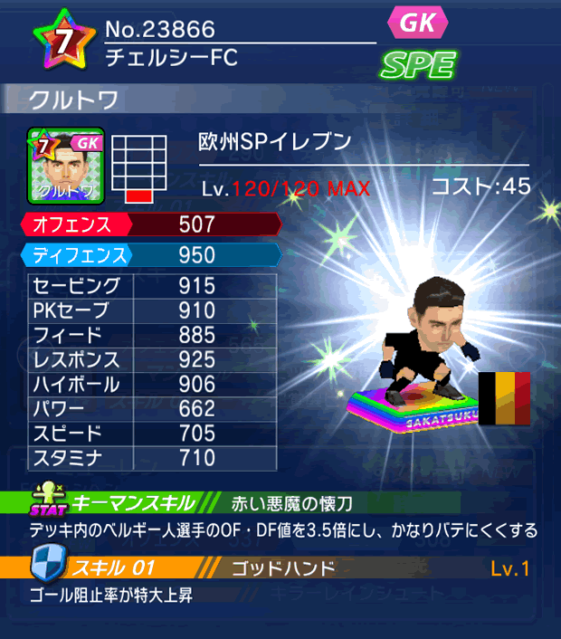 No.23866 クルトワ【欧州SP】