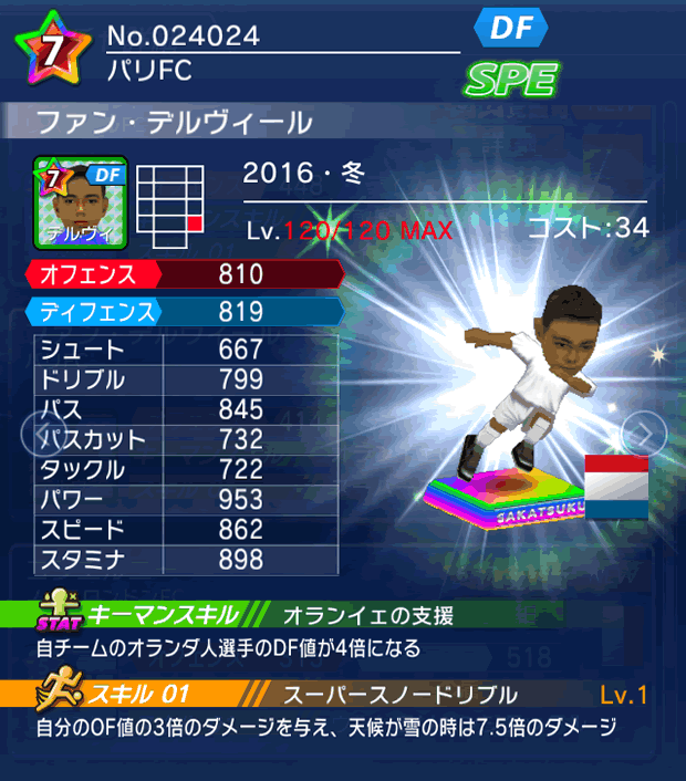 No.24024　ファン・デルヴィール【16・冬】