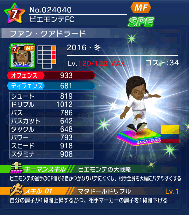 No.24040　ファン・クアドラード【16・冬】