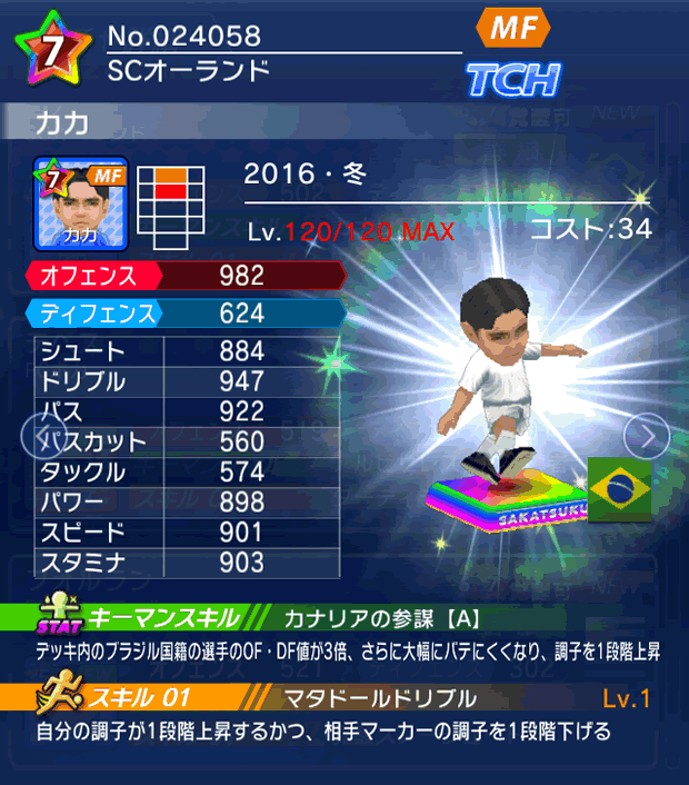 No.24058　カカ【16・冬】