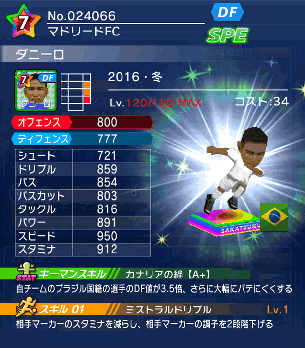 No.24066　ダニーロ【16・冬】