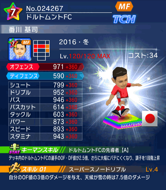 No.24267　番川基司【16・冬】