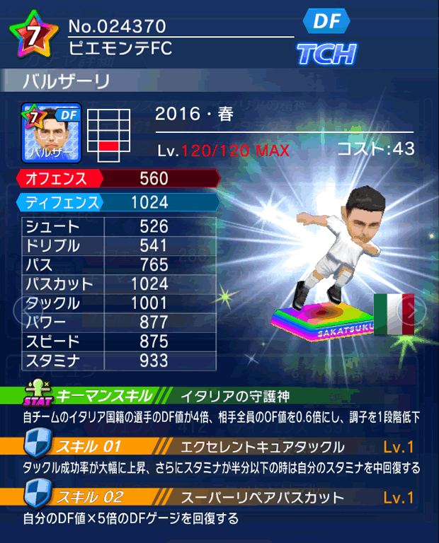 No.24370　バルザーリ【16・春】