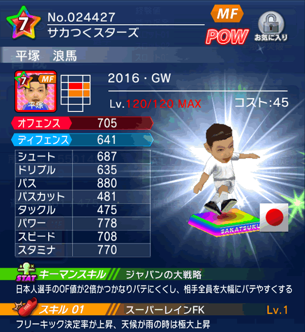 No.24427 平塚浪馬【16・GWlg】