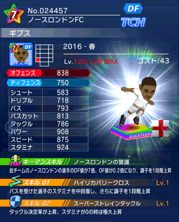 No.24457　ギブス【16・春】