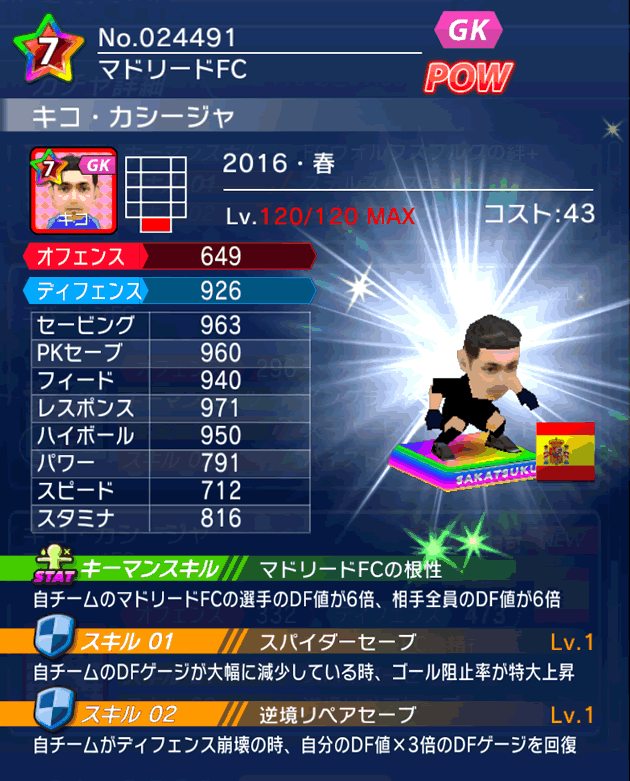 No.24491　キコ・カシージャ【16・春】