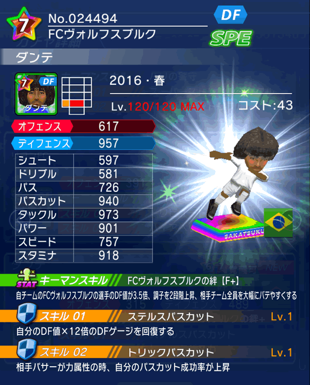 No.24494　ダンテ【16・春】