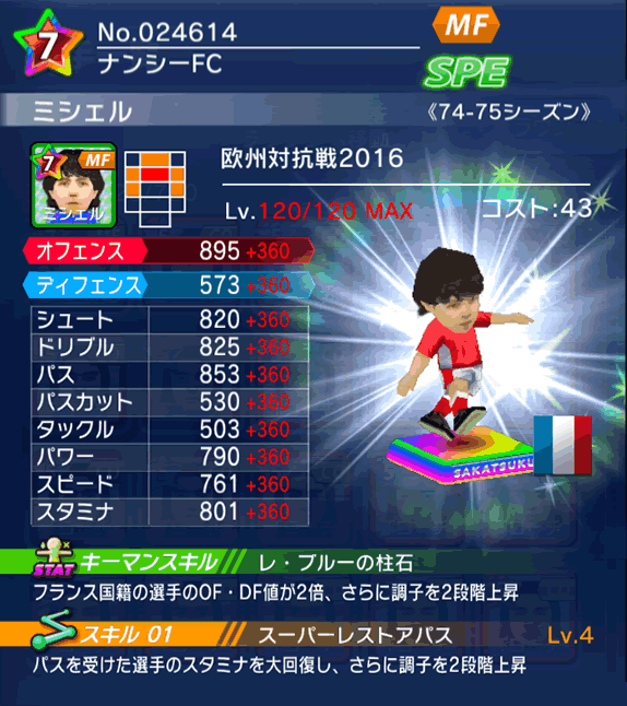 No.24614　ミシェル【74-75co】