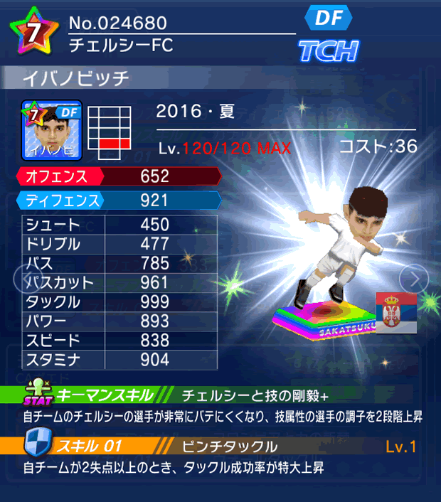 No.24680　イバノビッチ【16・夏】