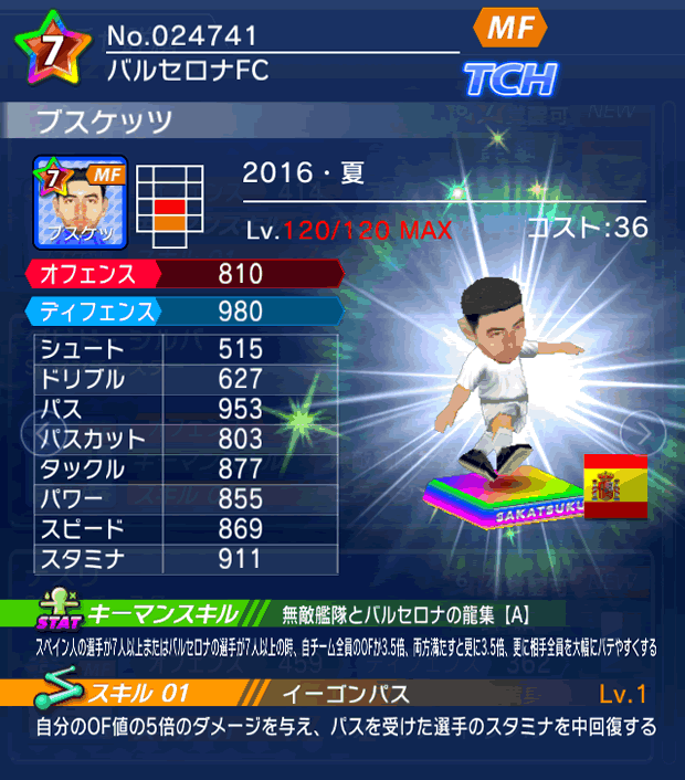 No.24741　ブスケッツ【16・夏】