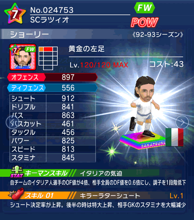 No.24753　ショーリー【92-93LL】