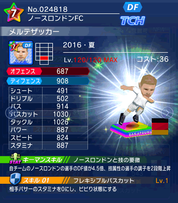 No.24818　メルテザッカー【16・夏】