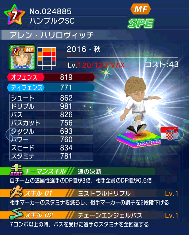 No.24885　アレン・ハリロヴィッチ【16・秋】