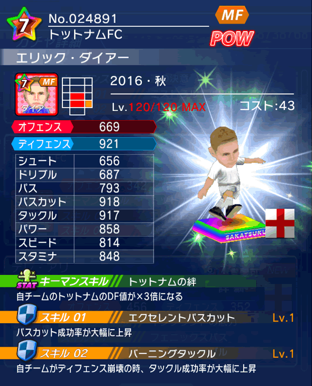 No.24891　エリック・ダイアー【16・秋】