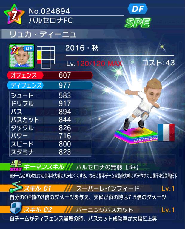 No.24894　リュカ・ディーニュ【16・秋】