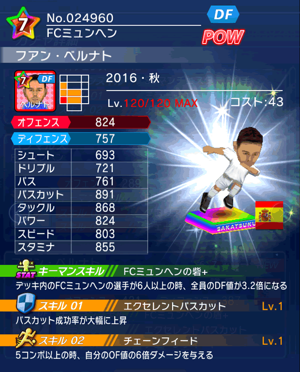 No.24960 フアン・ベルナト【16・秋】