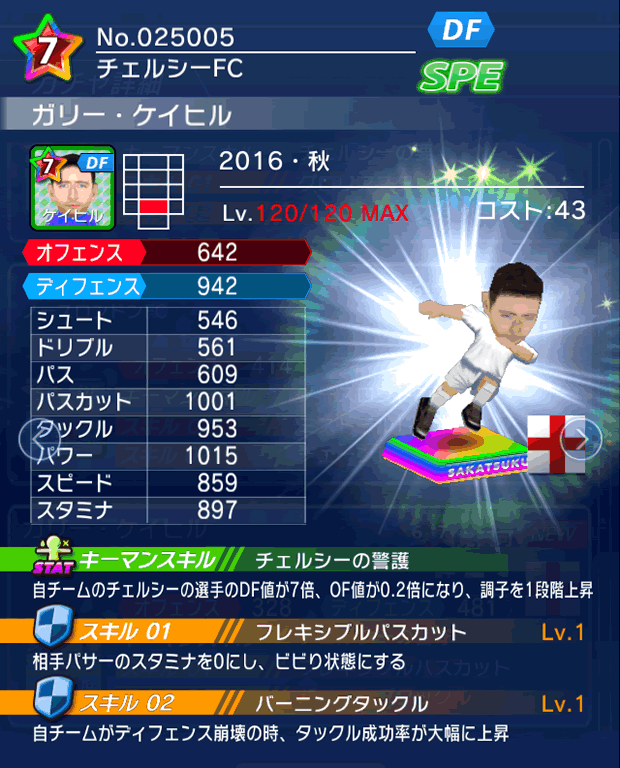 No.25005　ガリー・ケイヒル【16・秋】