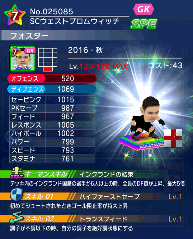 No.25085　フォスター【16・秋】