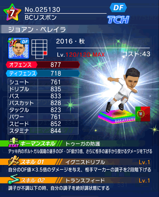 No.25130　ジョアン・ペレイラ【16・秋】