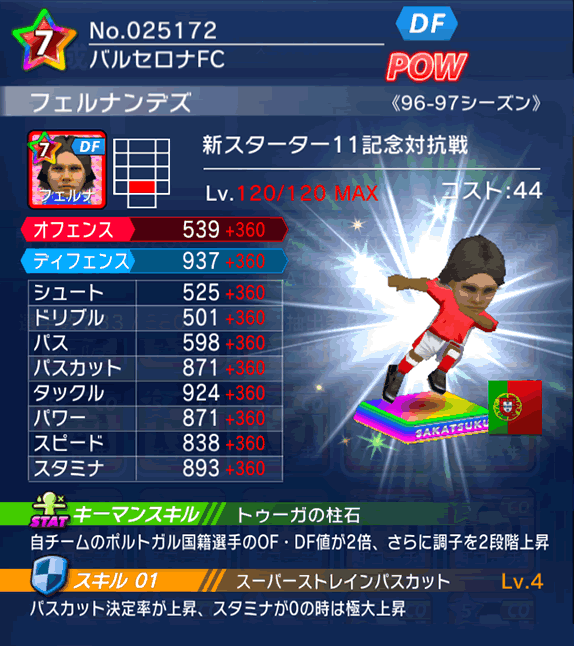 No.25172　フェルナンデズ【96-97co】