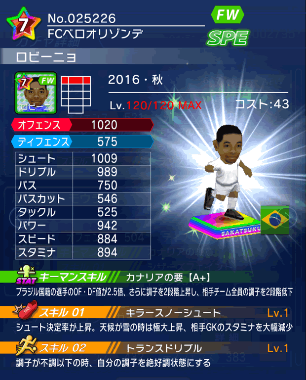 No.25226　ロビーニョ【16・秋】