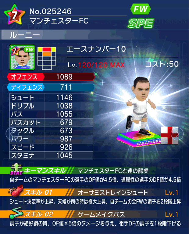 No.25246　ルーニー【No.10】