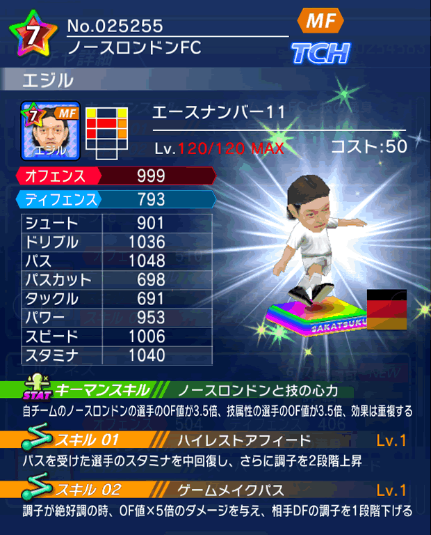 No.25255　エジル【No.11】