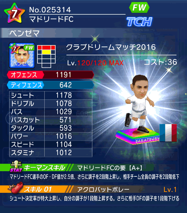 No.25314　ベンゼマ【CDM・16】