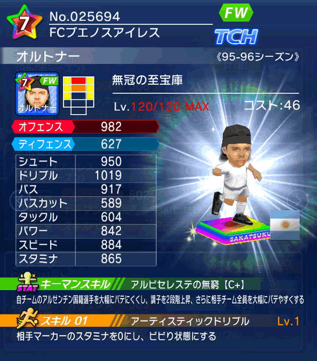 No.25694　オルトナー【95-96G】