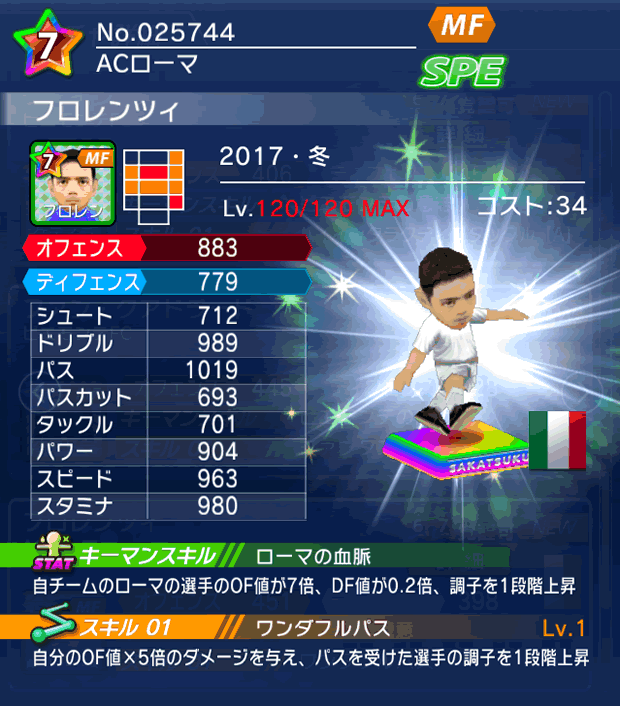 No.25744　フロレンツィ【17・冬】