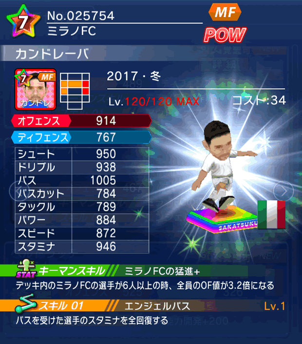 No.25754　カンドレーバ【17・冬】