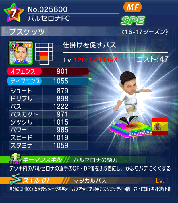 No.25800　ブスケッツ【16-17】