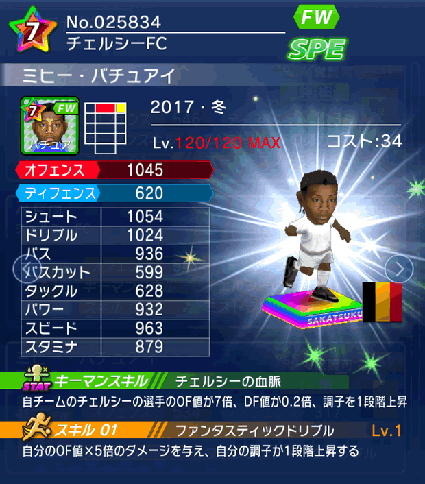 No.25834 ミヒー・バチュアイ【17・冬】