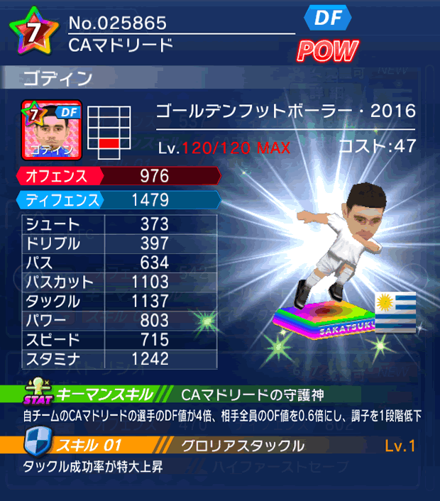 No.25865　ゴディン【GFB16】