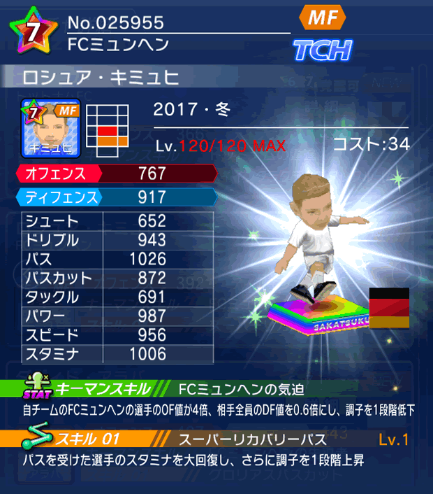 No.25955 ロシュア・キミュヒ【17・冬】