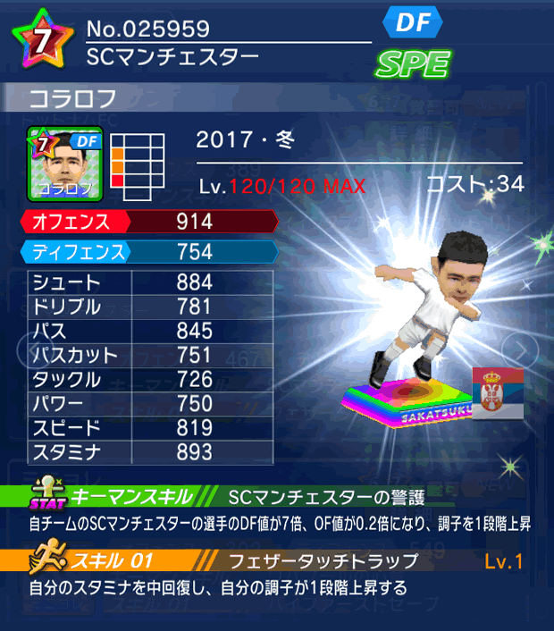 No.25959 コラロフ【17・冬】