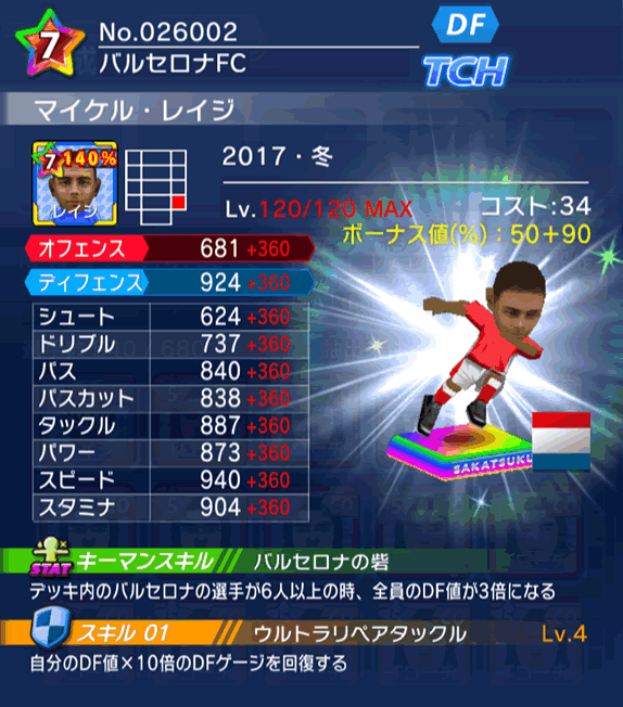 No.26002　マイケル・レイジ【17・冬】