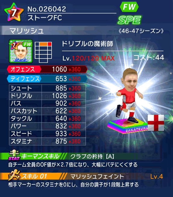 No.26042　マリッシュ【46-47cs】