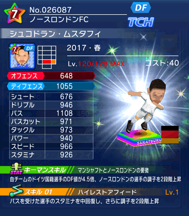 No.26087　シュコドラン・ムスタフィ【17・春】