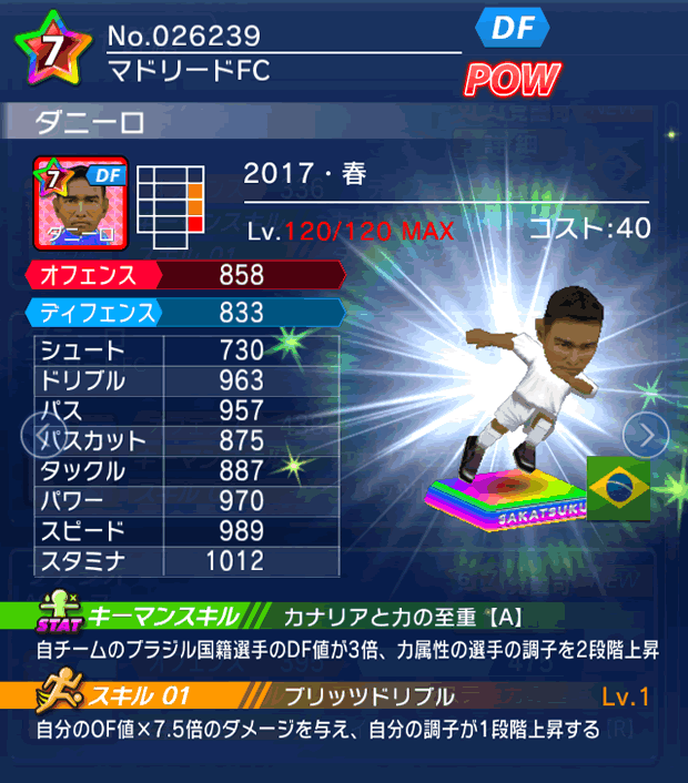 No.26239　ダニーロ【17・春】