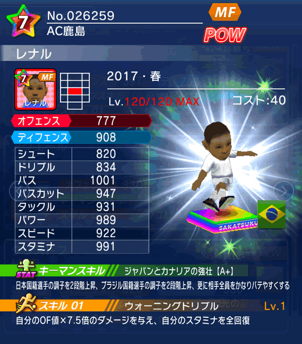 No.26259　レナル【17・春】