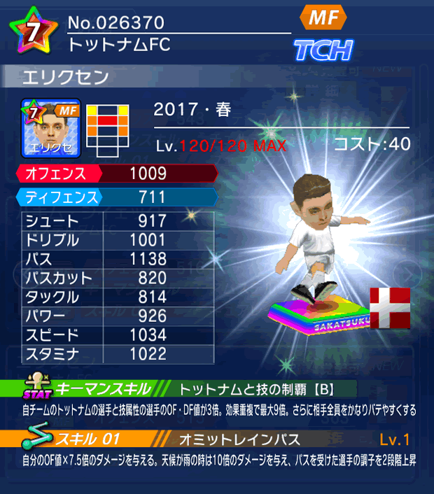 No.26370　エリクセン【17・春】
