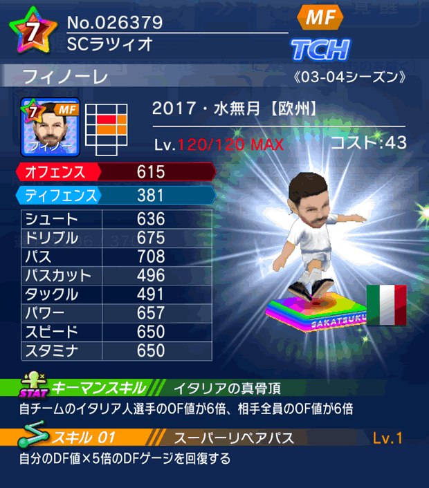 No.26379 フィノーレ【17・水無月】