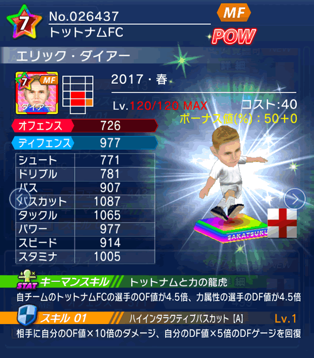 No.26437　エリック・ダイアー【17・春】