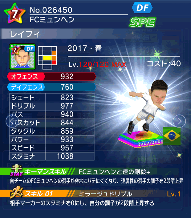 No.26450　レイフィ【17・春】